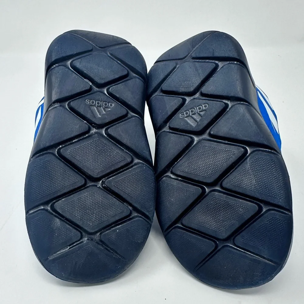 Adidas Kids Blue and Neon Green Winter Boots Size 7k